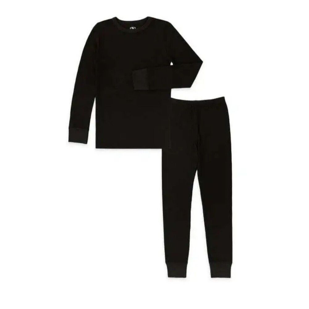 Athletic Works Youth Boys' 2-Piece Waffle Thermal Layering Underwear Set Sz L
